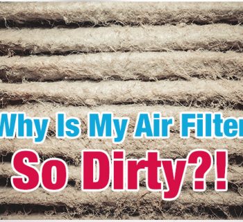 Dirty air filter